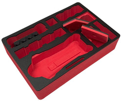 Schaumstoffeinlage für DJI Mavic 4 PRO – Explorer Edition – mit viel Platz für Zubehör – Made in Germany