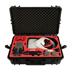 MC-CASES® Koffer für DJI Mavic 2 Pro und Zoom und DJI Goggles/RE auch mit DJI Smart Controller oder Standard Controller - Made in Germany