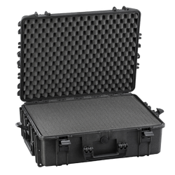 Professioneller Transportkoffer MCC540H190S - Universal Hartschalen Outdoor Koffer - MAX540H190S - 604 x 473 x 225mm - Mit Rasterschaum