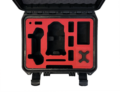Professioneller Koffer für DJI Mini 3 Pro - Passt mit Mini 3 RC - Platz für bis zu 9 Akkus - passend für die komplette Fly More Combo